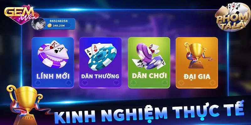 Luật chơi đánh bài phỏm tá lả đầy đủ A → Z