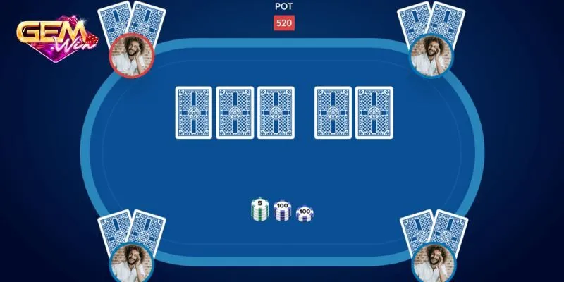 Hướng dẫn tham gia poker online với các vòng cược