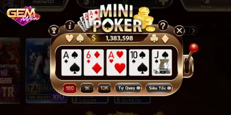 Sơ lược về Mini Poker hấp dẫn